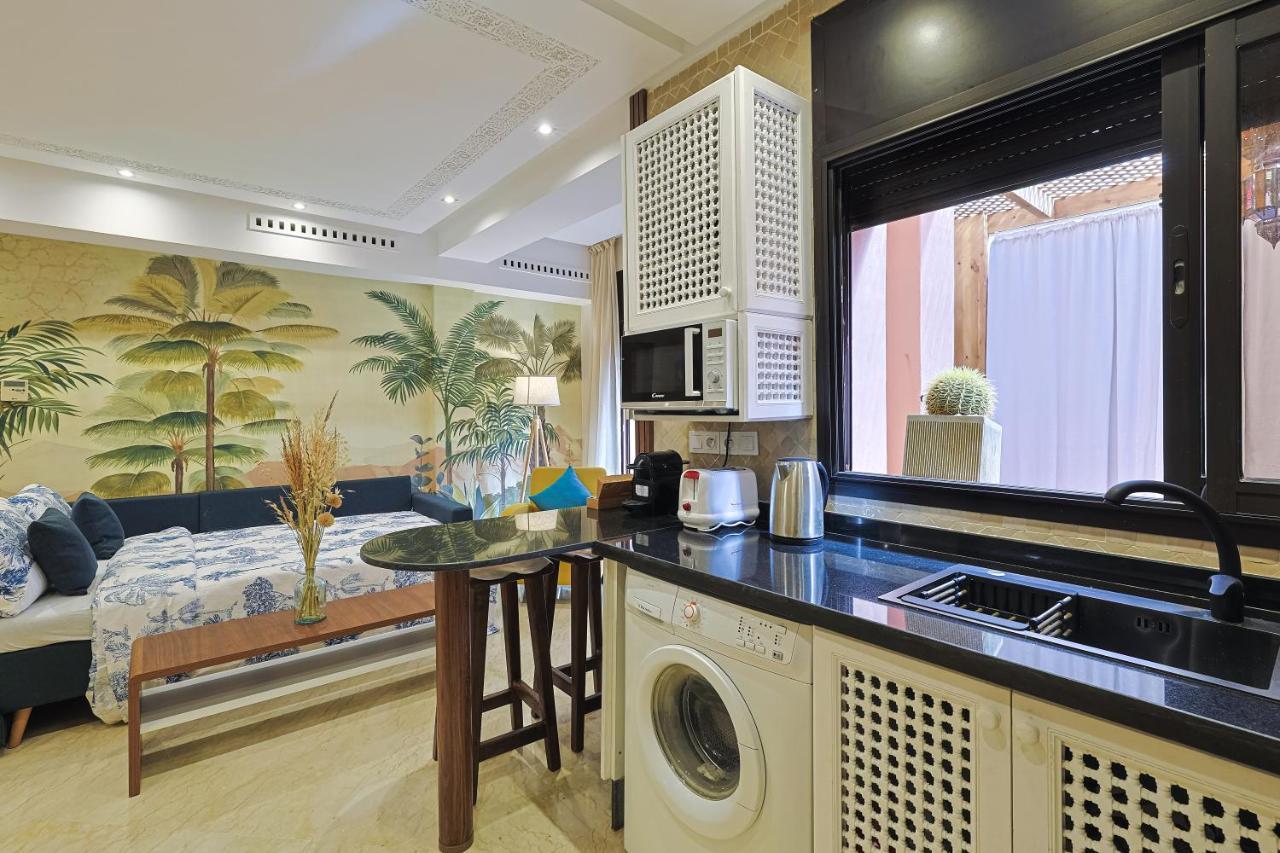 Oasis - Appartement Authentique A Gueliz Марракеш Экстерьер фото