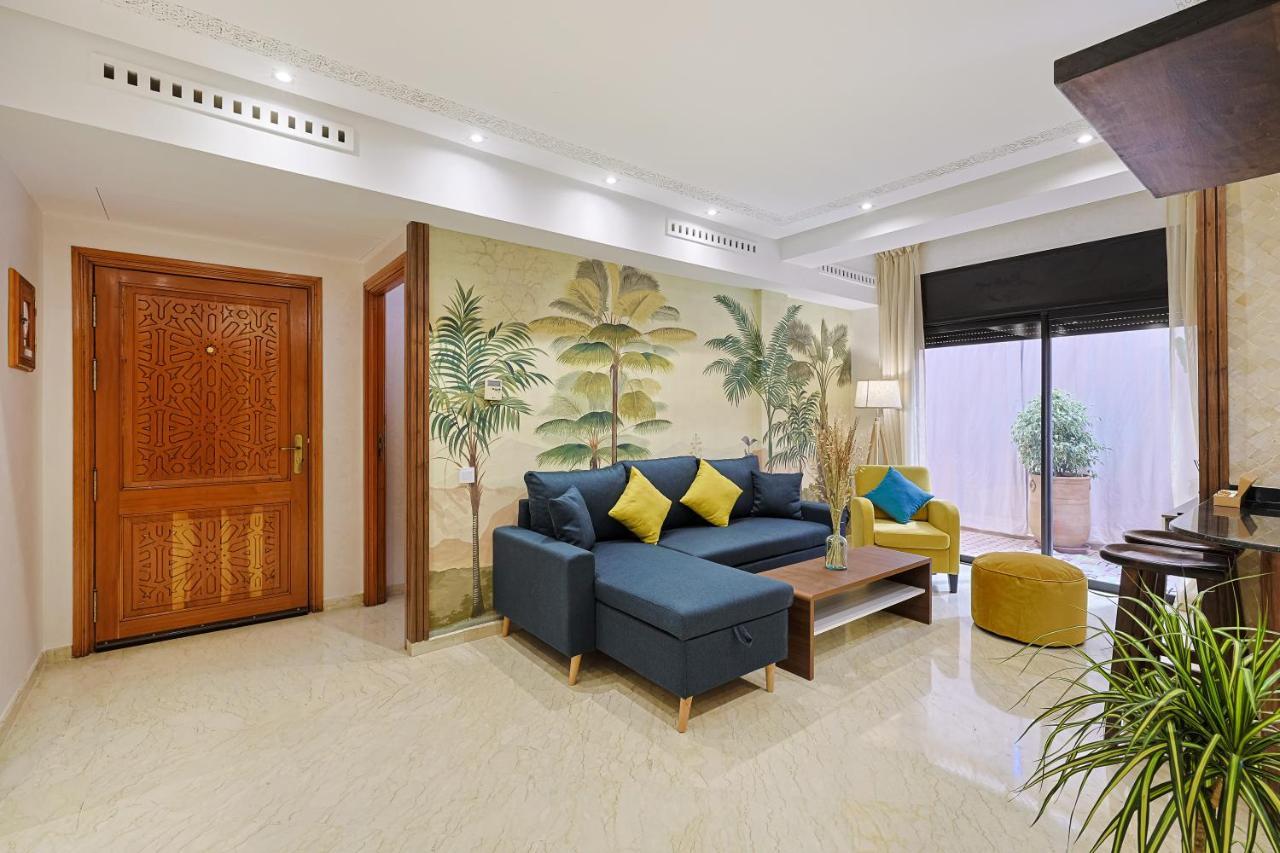 Oasis - Appartement Authentique A Gueliz Марракеш Экстерьер фото