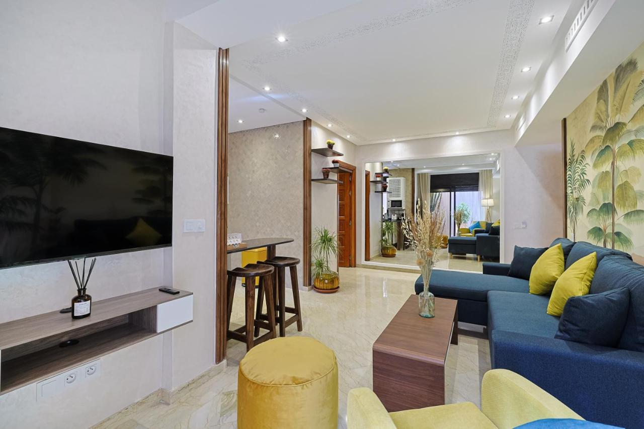 Oasis - Appartement Authentique A Gueliz Марракеш Экстерьер фото