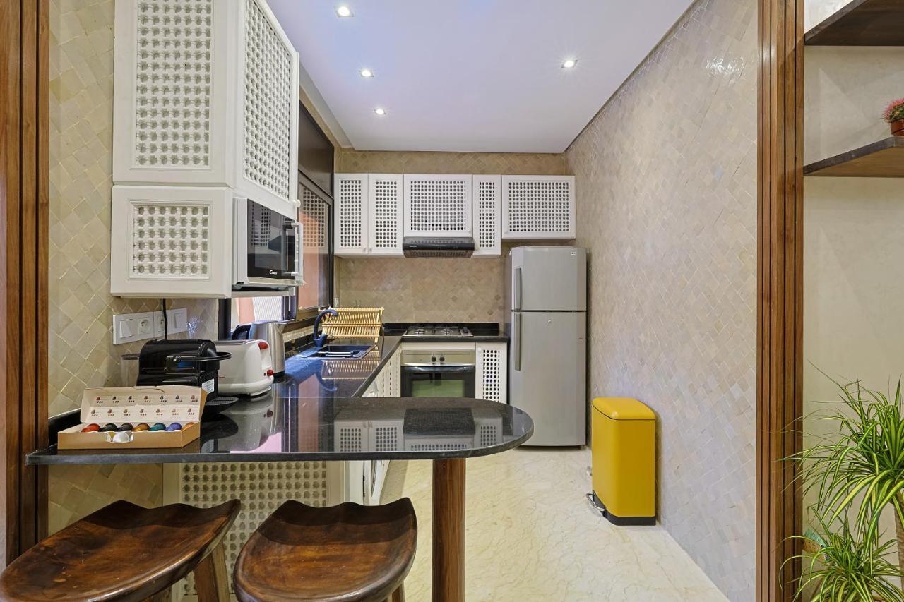 Oasis - Appartement Authentique A Gueliz Марракеш Экстерьер фото